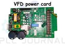 What is VFD power card