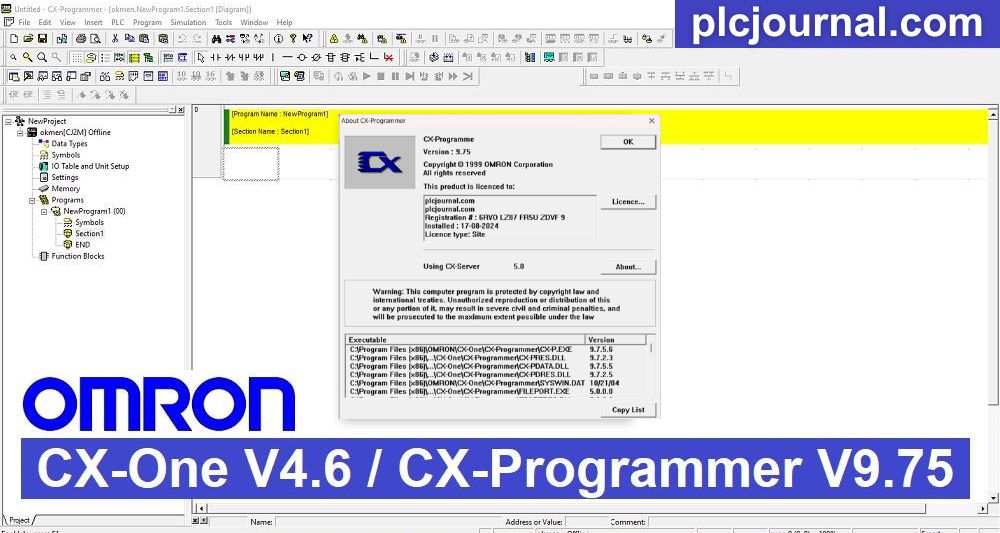 [Download] CX-One V4.6 / CX-Programmer V9.75 Free Download (GoogleDrive)