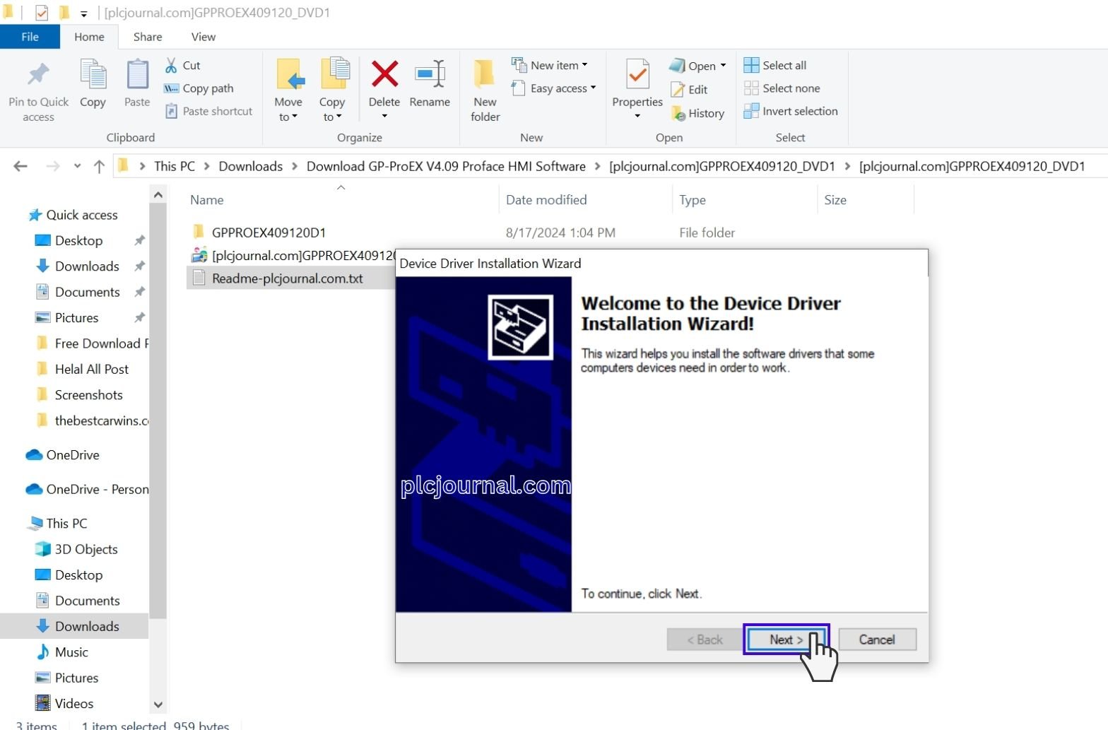 GP-Pro EX V4.09 Pro-face HMI Software DVD - 1