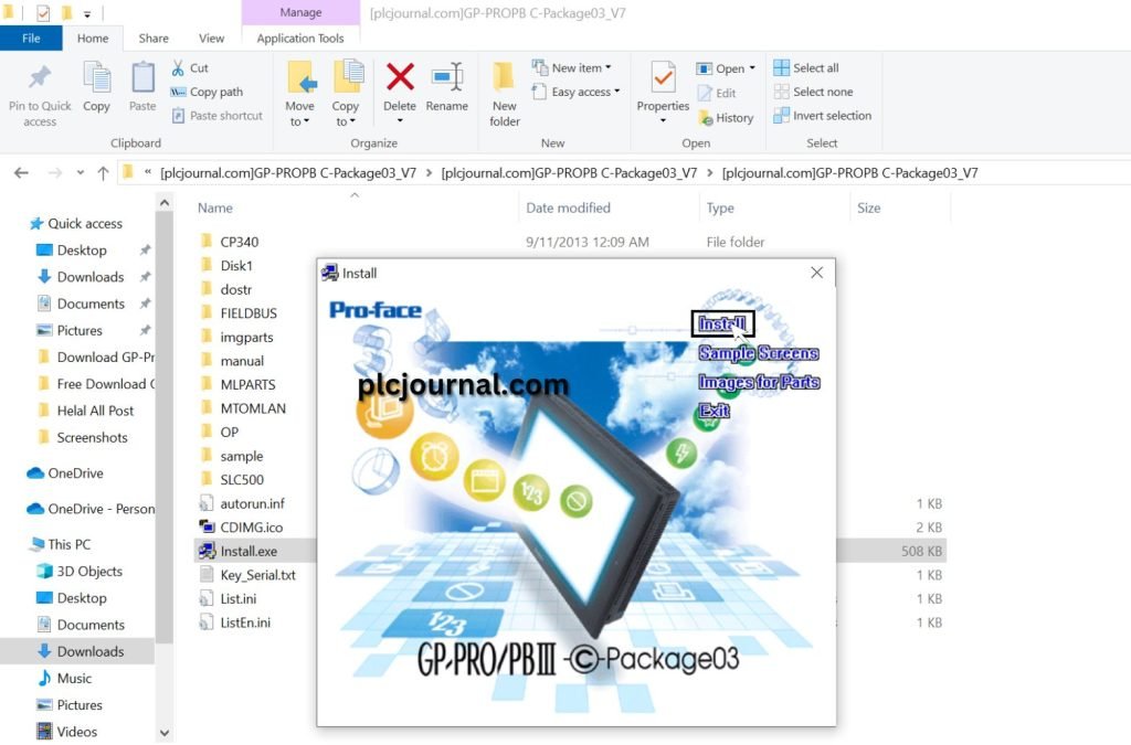 Download GP PRO/PB III C-Package03 Pro-face HMI Software Free 4