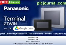 GTWIN V3.43 Panasonic HMI Software Free Download