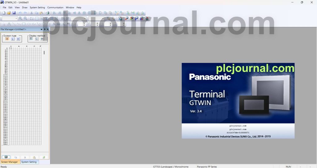 GTWIN V3.43 Panasonic HMI Software Free Download