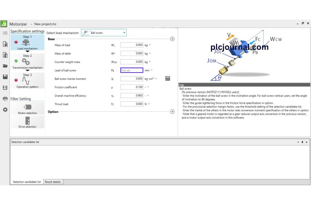 free-download-melsoft-drive-sizing-software-motorizer-ver1.001B-9