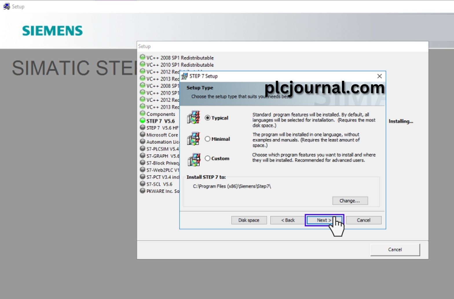 Step7 V5.6 Win10 Support S7-300, S7-400