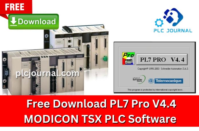 PL7 Pro V4.4 MODICON TSX PLC Software Free Download 1