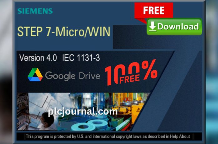 Step 7 microwin V4.0 “S7-200” Siemens PLC Software Free Download