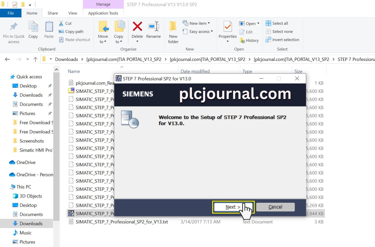 TIA PORTAL V13 SP2