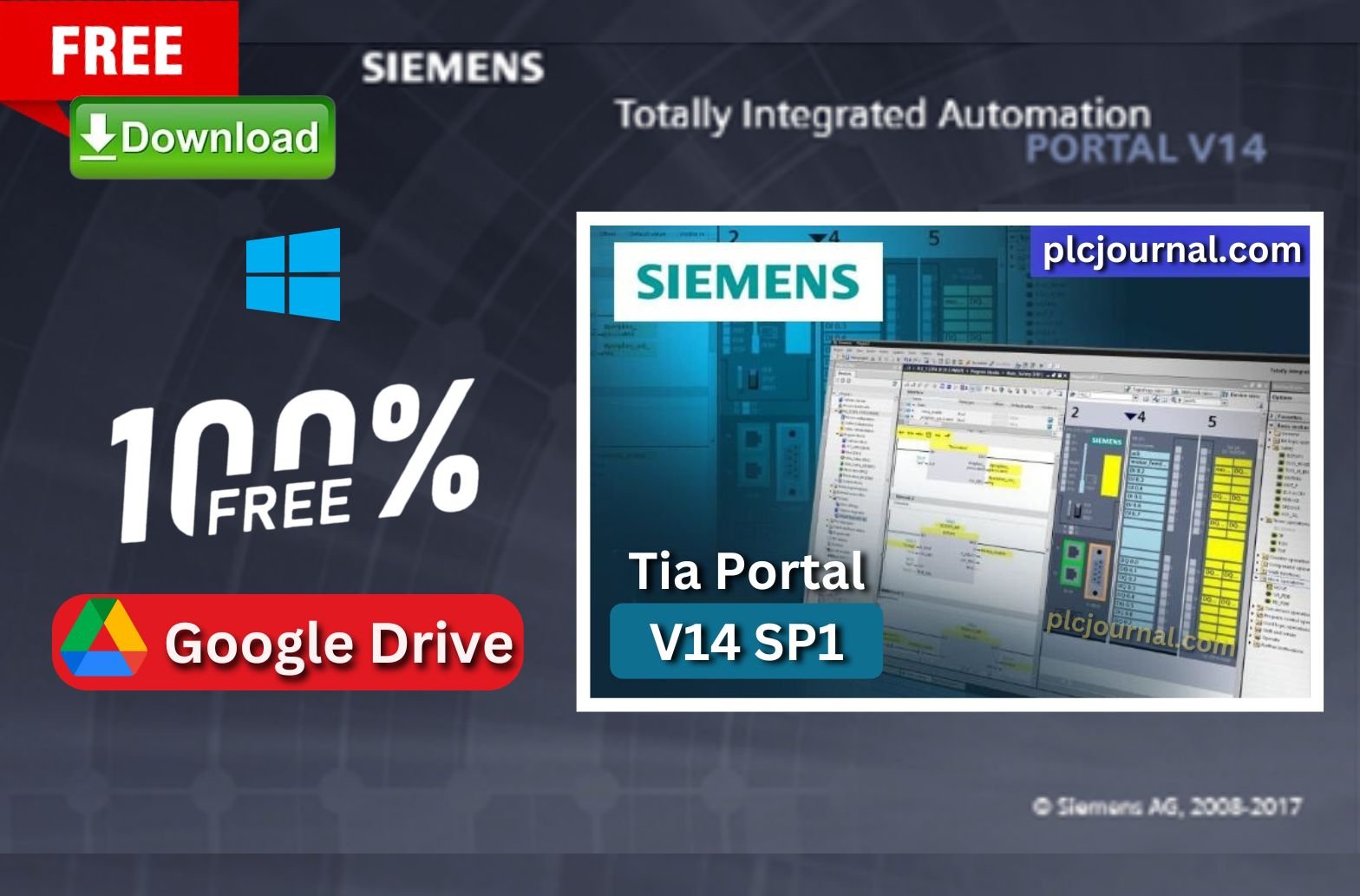 TIA PORTAL V14 SP1 Download for Windows 10, 8, 7 Real 100%