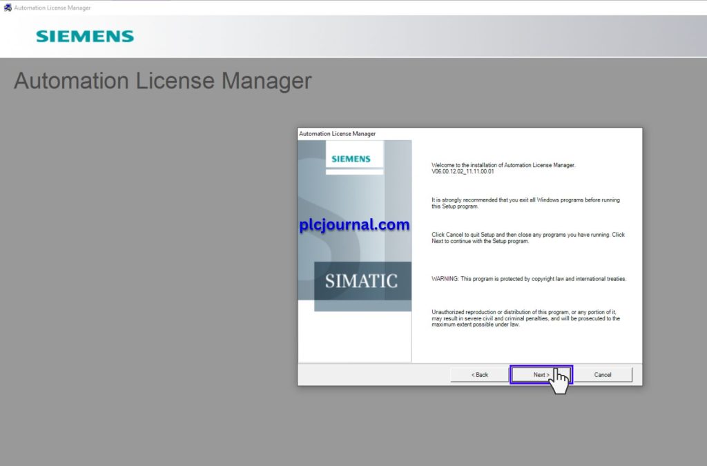 Download Automation License Manager V6.0 SP12 + Upd2 Fix Siemens Software