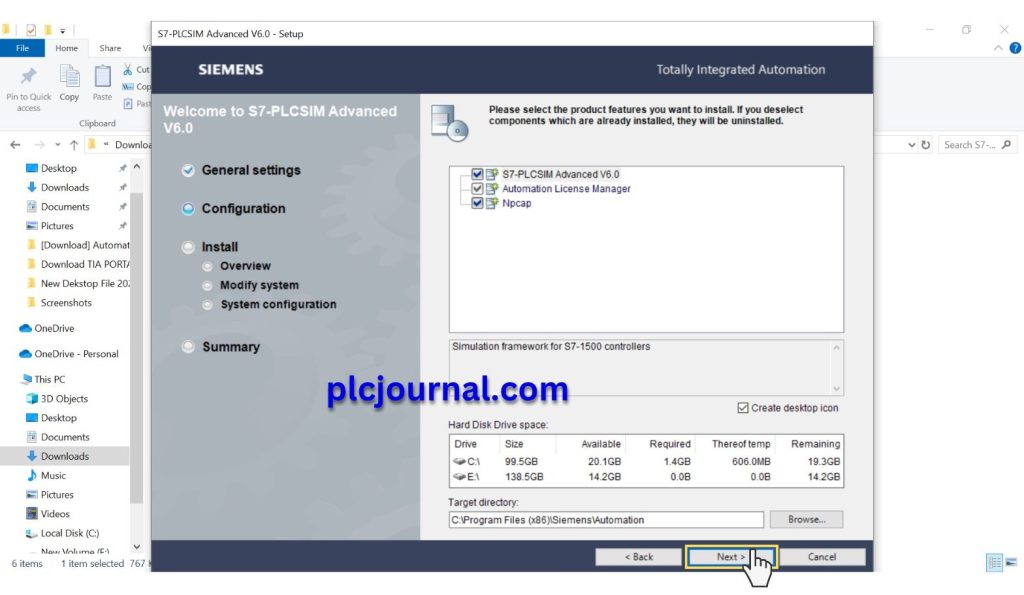 Free Download Siemens S7 PLCSIM Advanced V6.0 (2024)