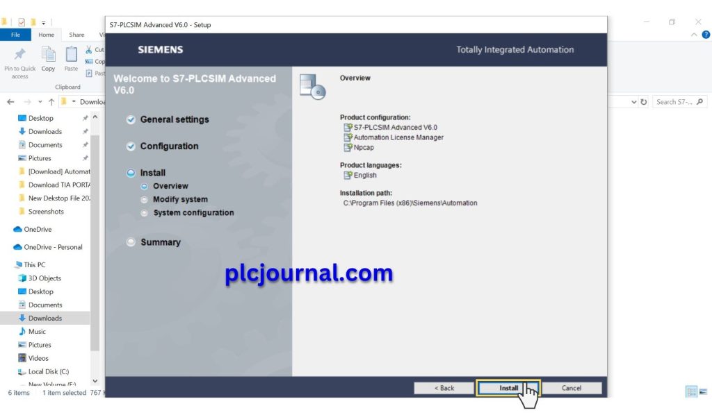 Free Download Siemens S7 PLCSIM Advanced V6.0 (2024)