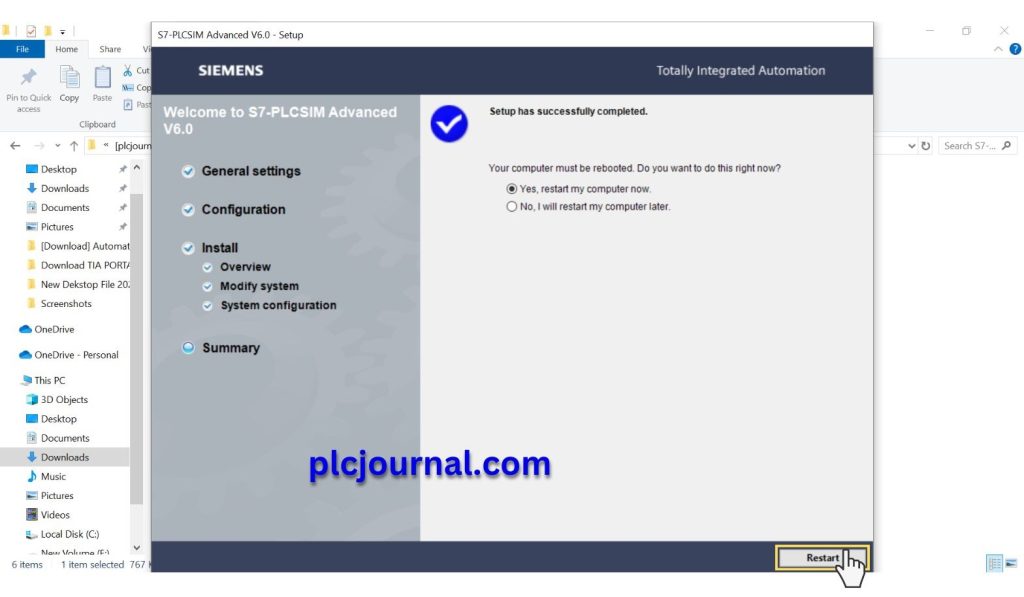 Free Download Siemens S7 PLCSIM Advanced V6.0 (2024)