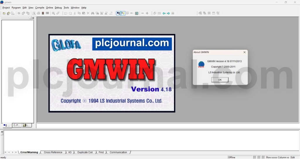 GM-Win V4.18 Glofa GM-Series LS PLC Software Free Download