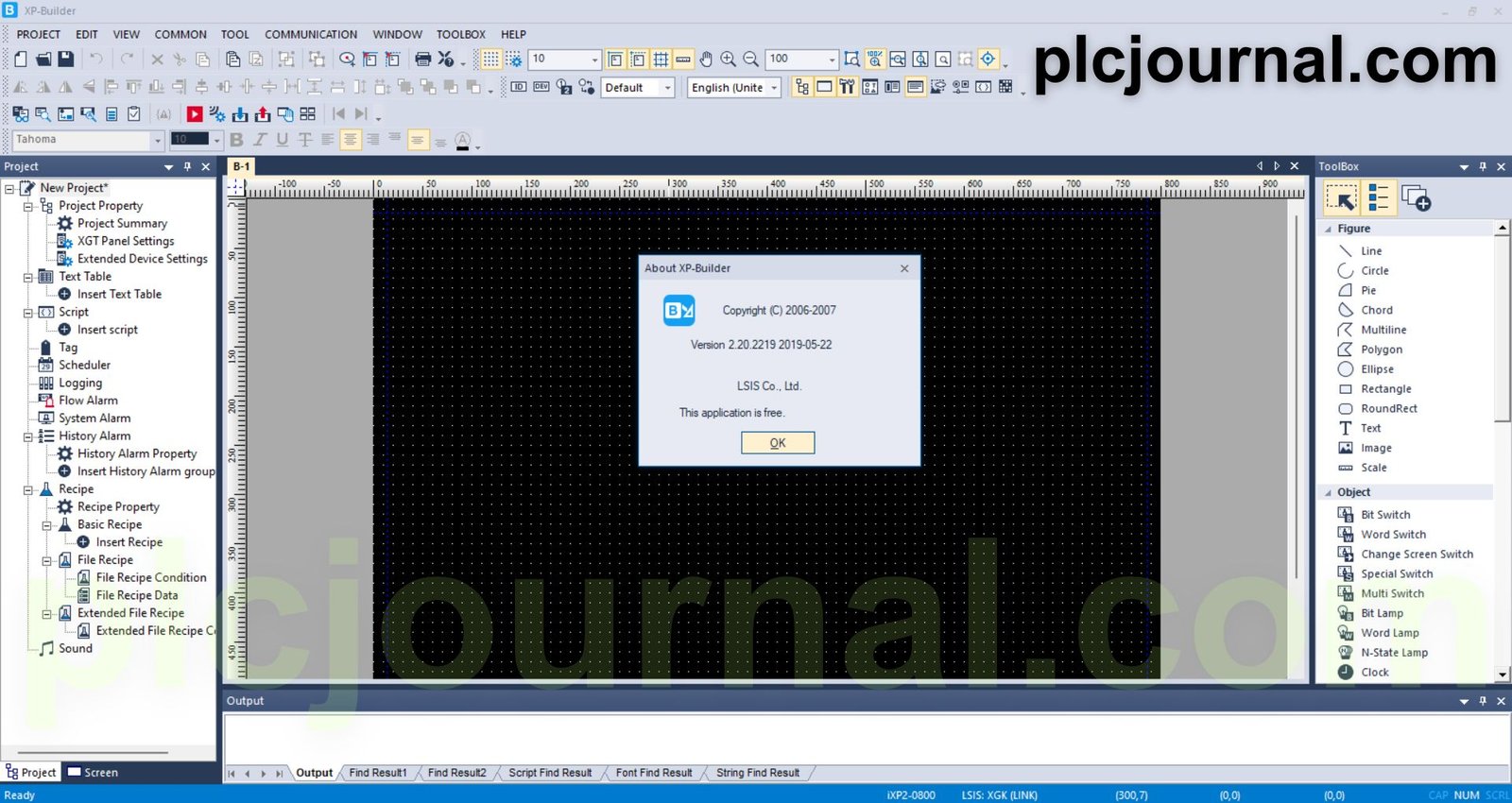 XP Builder V2.20 LS HMI Software