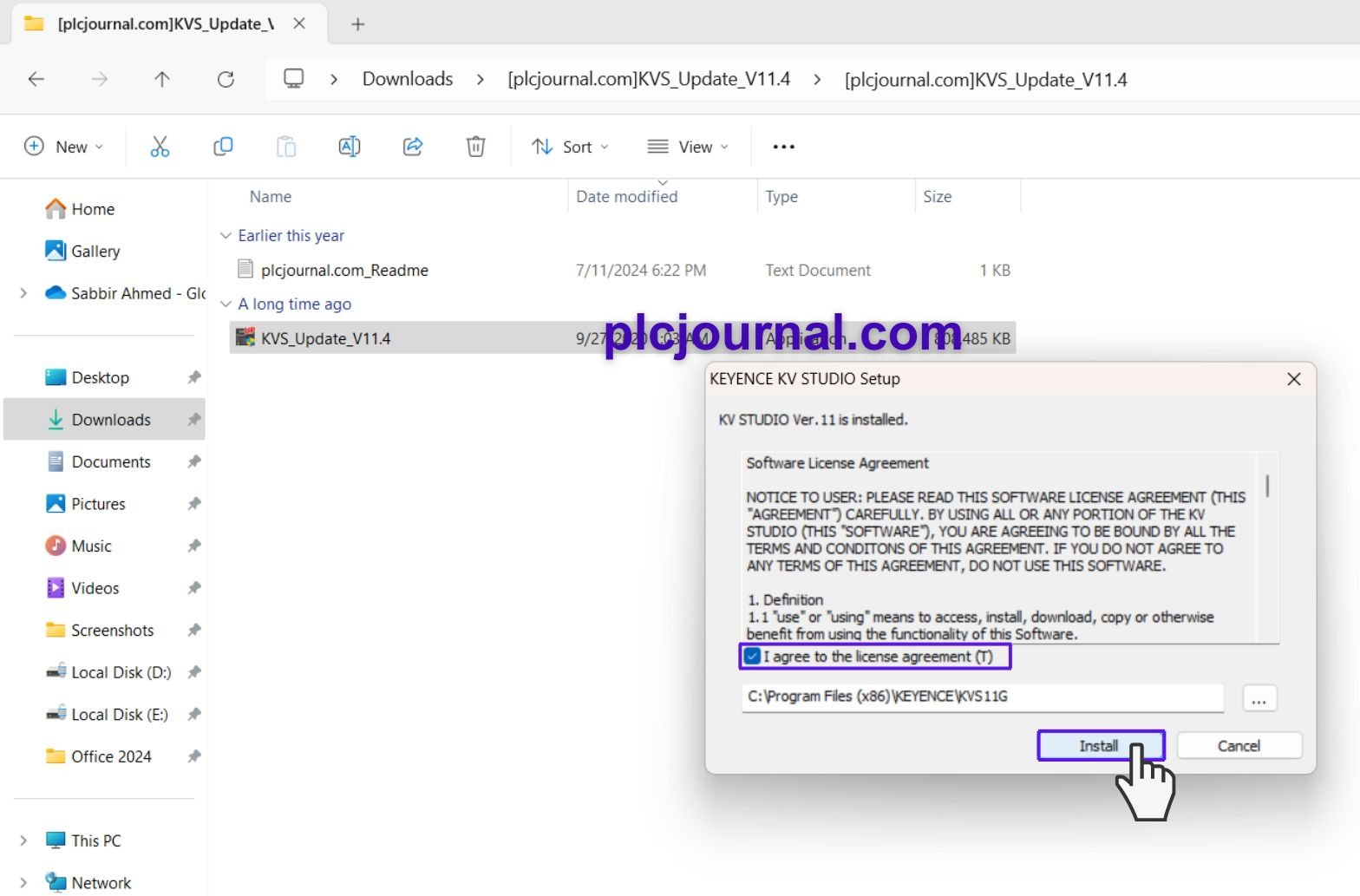 KV Studio V11 Keyence PLC Programming Software