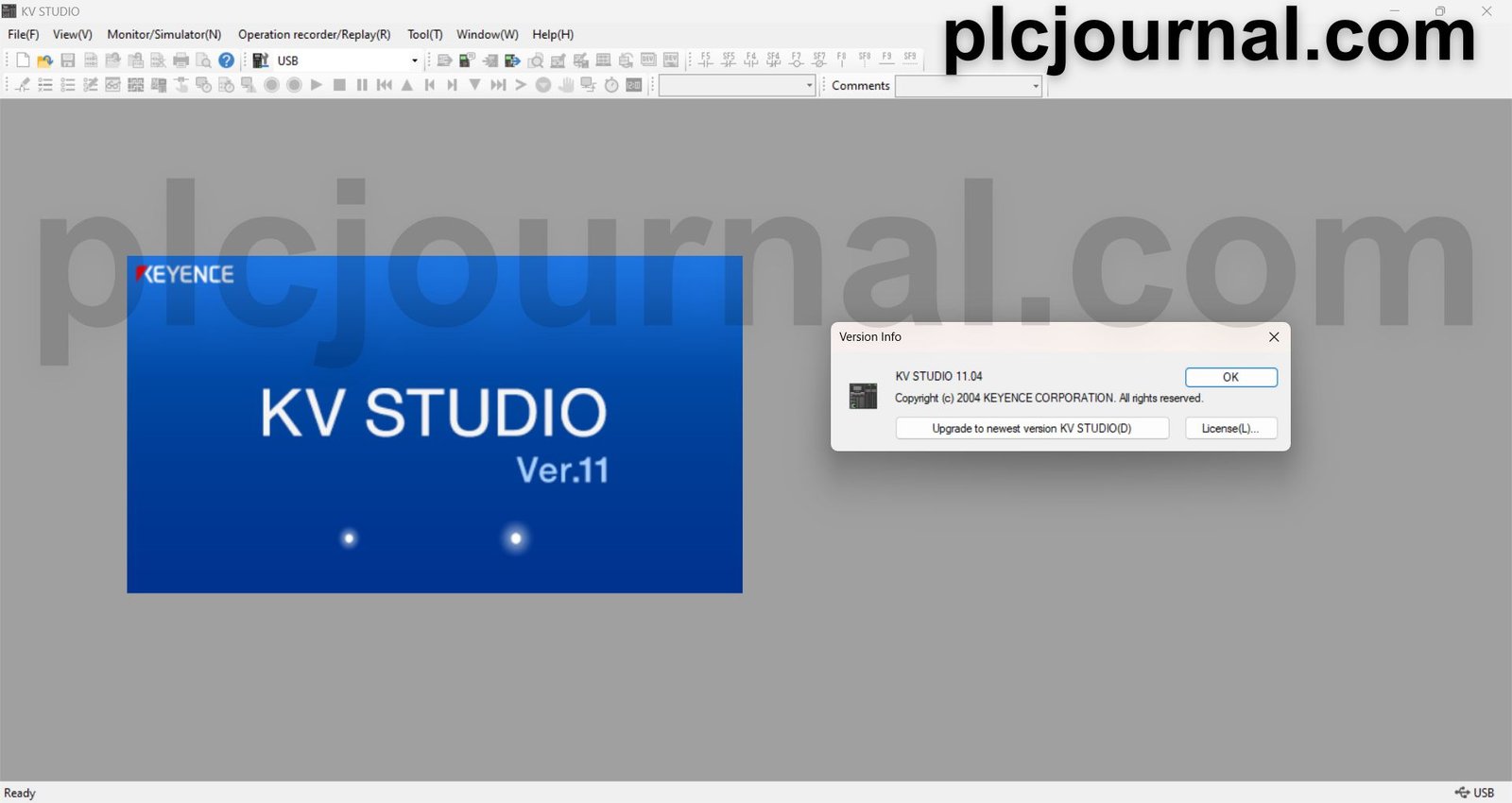 KV Studio V11 Keyence PLC Programming Software