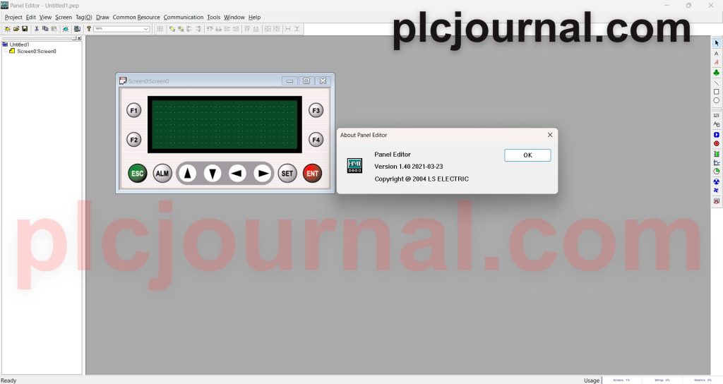 Download LS HMI Software Panel Editor V1.4 Free (Google Drive)