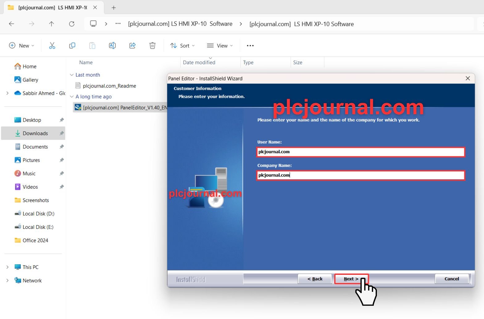 Panel Editor V1.4 LS HMI Software