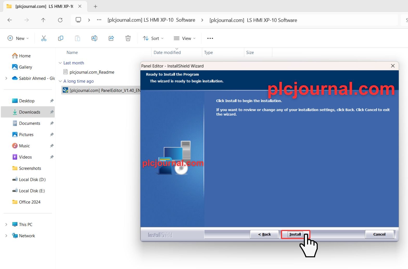Panel Editor V1.4 LS HMI Software