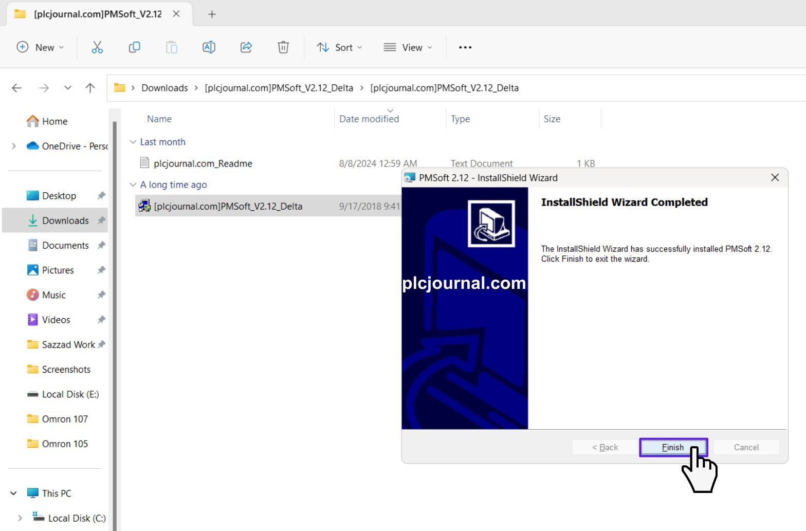 PMSoft V2.12 & COMMGR V1.12 DELTA Software