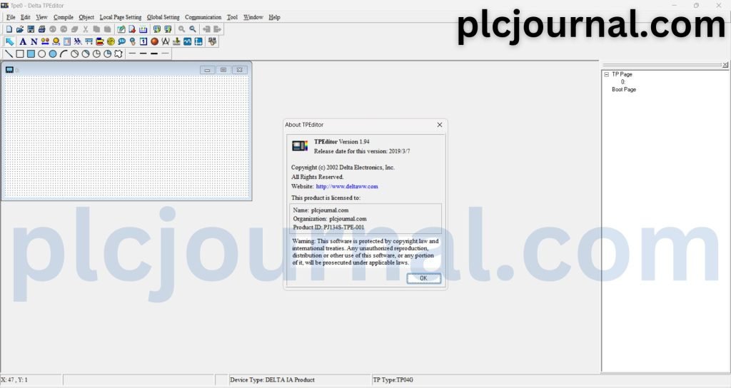 Free Download TPEditor V1.94 Delta HMI Software (Google Drive)