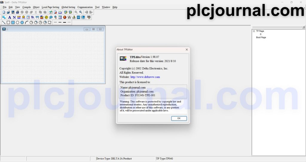 Free Download TPEditor V1.98 Delta HMI Software 2024