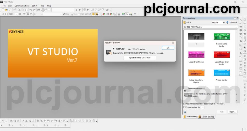 Download VT Studio V7 Keyence HMI Full Free (Google Drive)