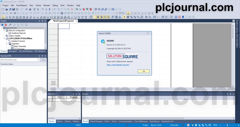 Download XG5000 V4.73 LS XGB PLC Software Free 2024