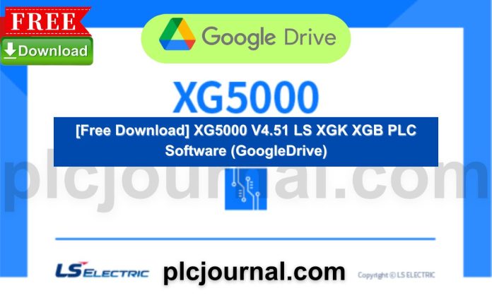 [Free Download] XG5000 V4.51 LS XGK XGB PLC Software (GoogleDrive)