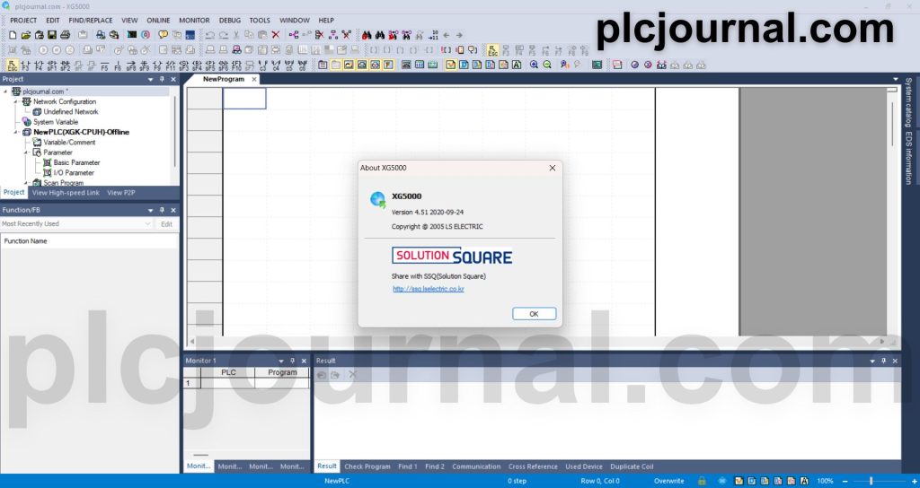 Download XG5000 V4.51 XGK XGB LS PLC Software Free 2024