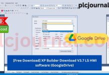 Download XP Builder V3.7 LS HMI software Free (Google Drive)