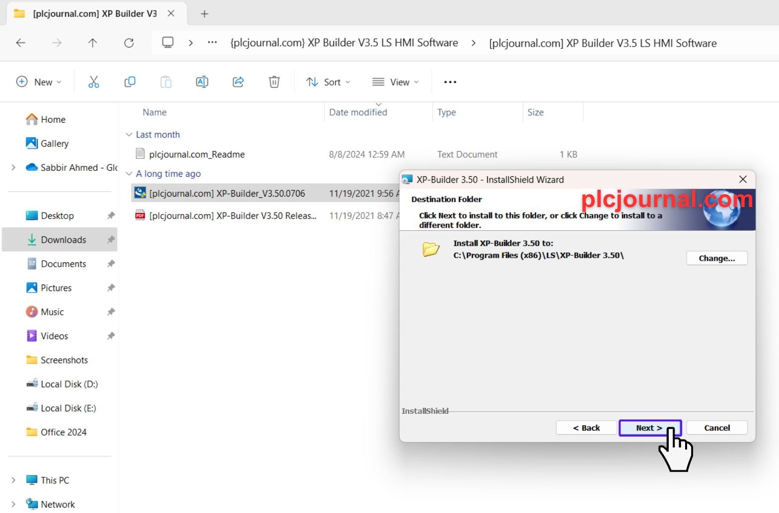 Download XP Builder V3.5 LS HMI Software