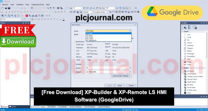 Download XP-Builder & XP-Remote LS HMI Software Free 2024