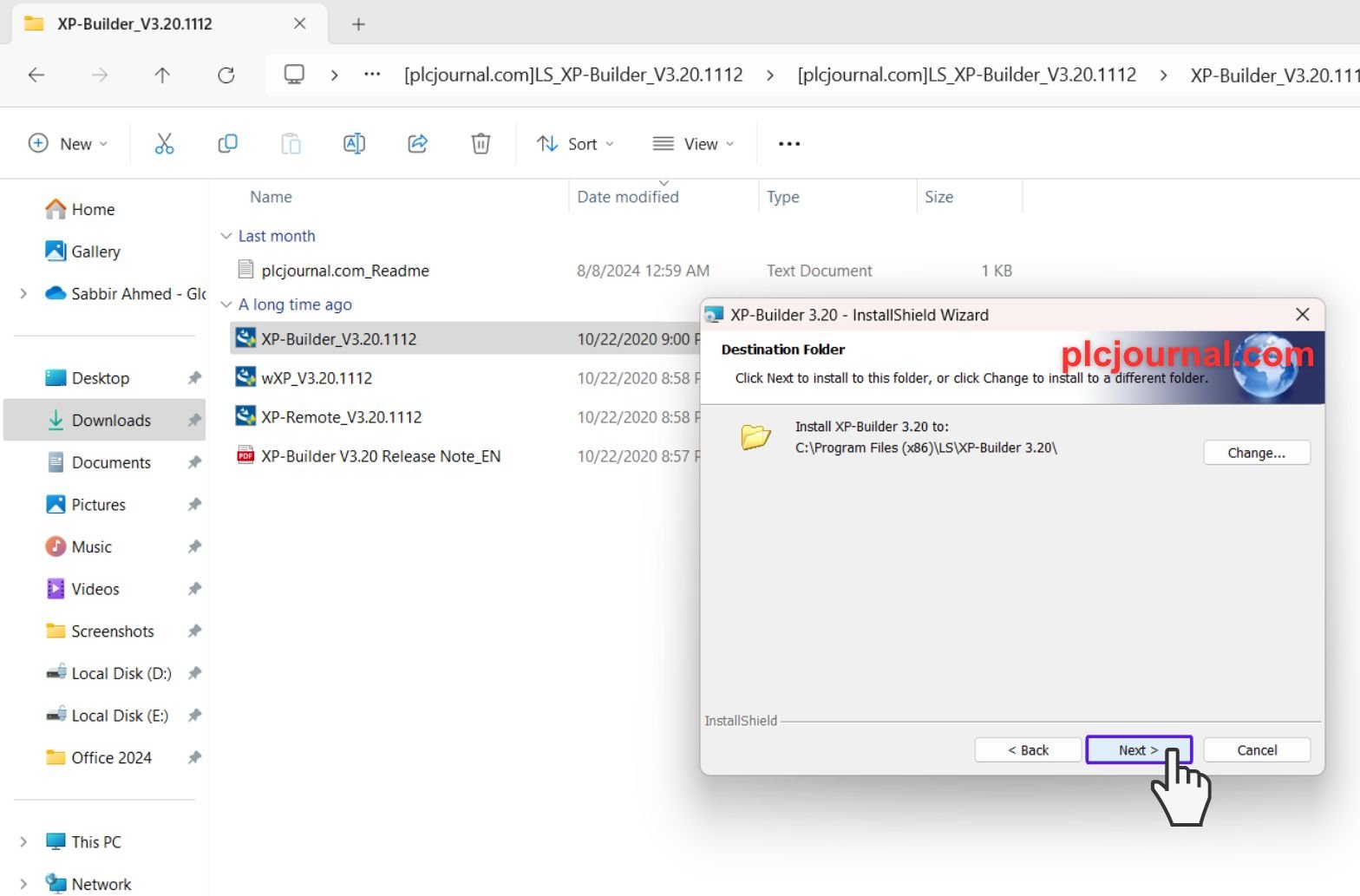 XP-Builder V3.20 LS HMI Software
