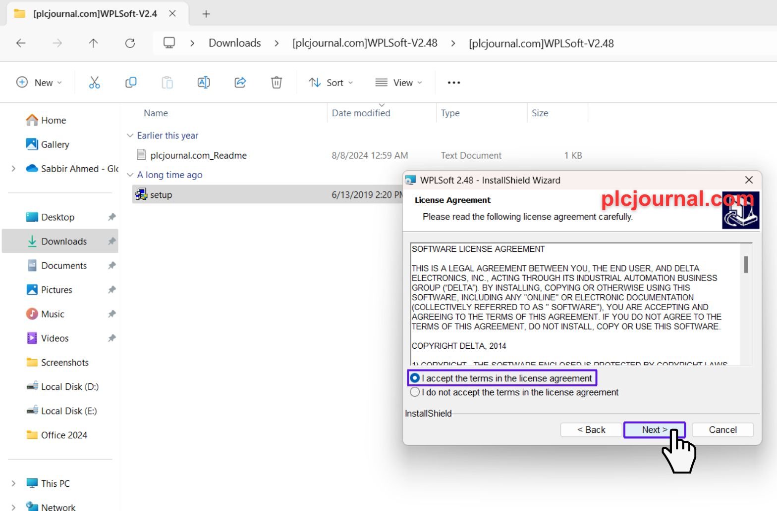 WPLSoft V2.48 Delta PLC Software