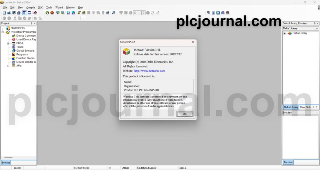 ISPSoft V3.08 Delta PLC Programming Software Free Download