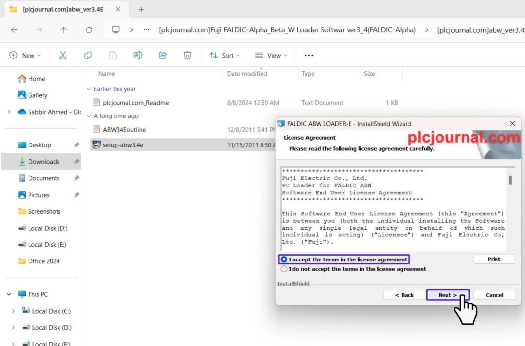 FALDIC ABW LOADER-E FUJI Servo Software Version 3 Free