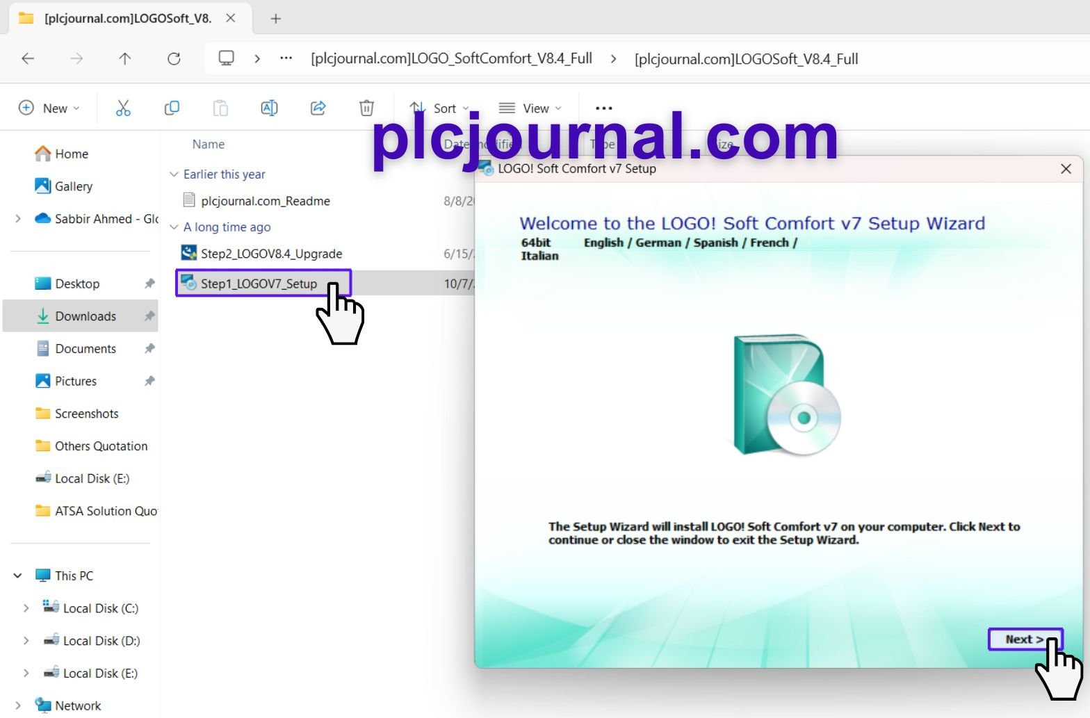 How to Install LOGO Soft Comfort V8.4 Software