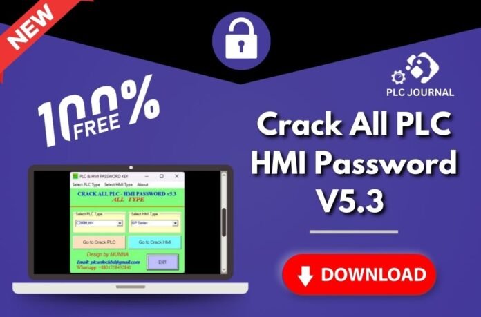 [100% Free Download] Crack All PLC HMI Password V5.3 (2024)