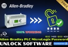 Allen-Bradley PLC MicroLogix 1500 1400 1200 1100 Password Unlock