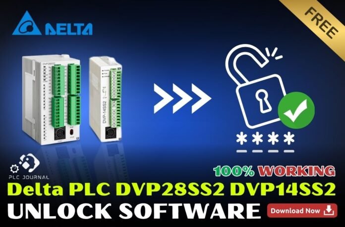 Delta PLC DVP28SS2 DVP14SS2 Password Unlock