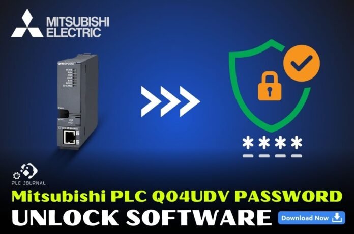 Mitsubishi PLC Q04UDV Password Unlock