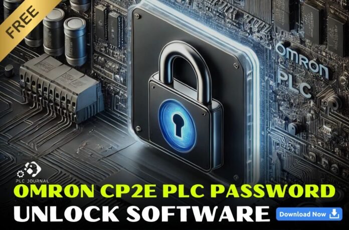 Omron CP2E PLC Password Unlock Software