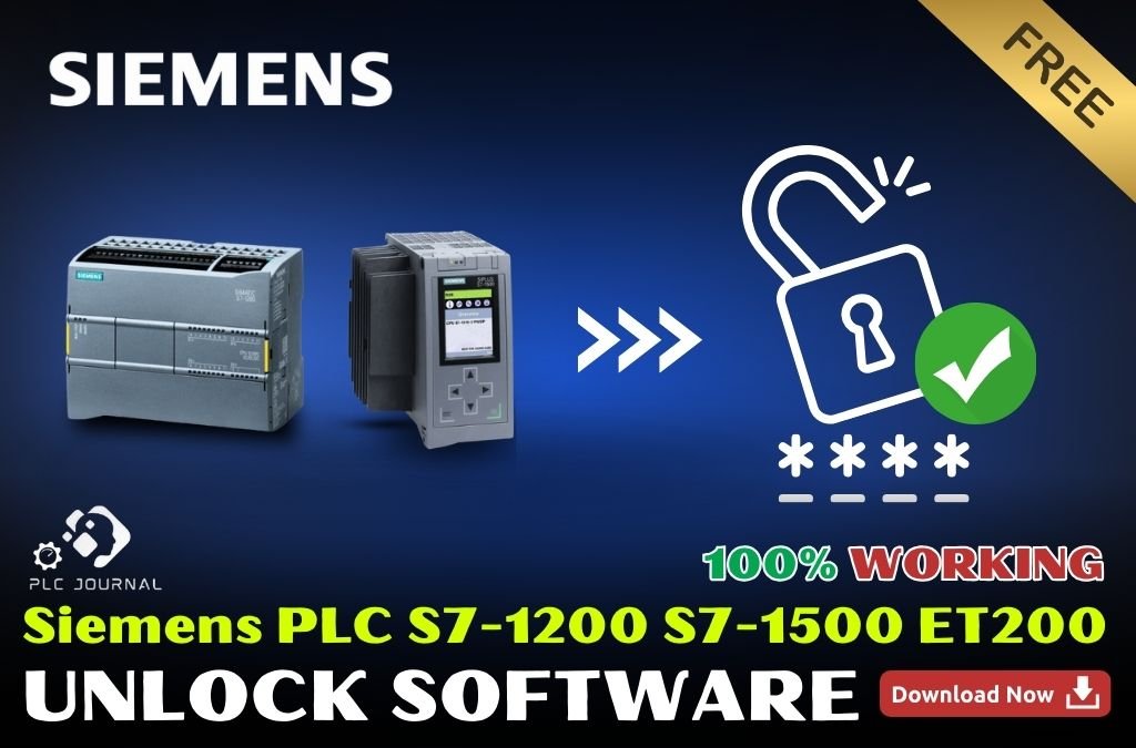 Siemens PLC S7-1200 S7-1500 ET200 Password Unlock