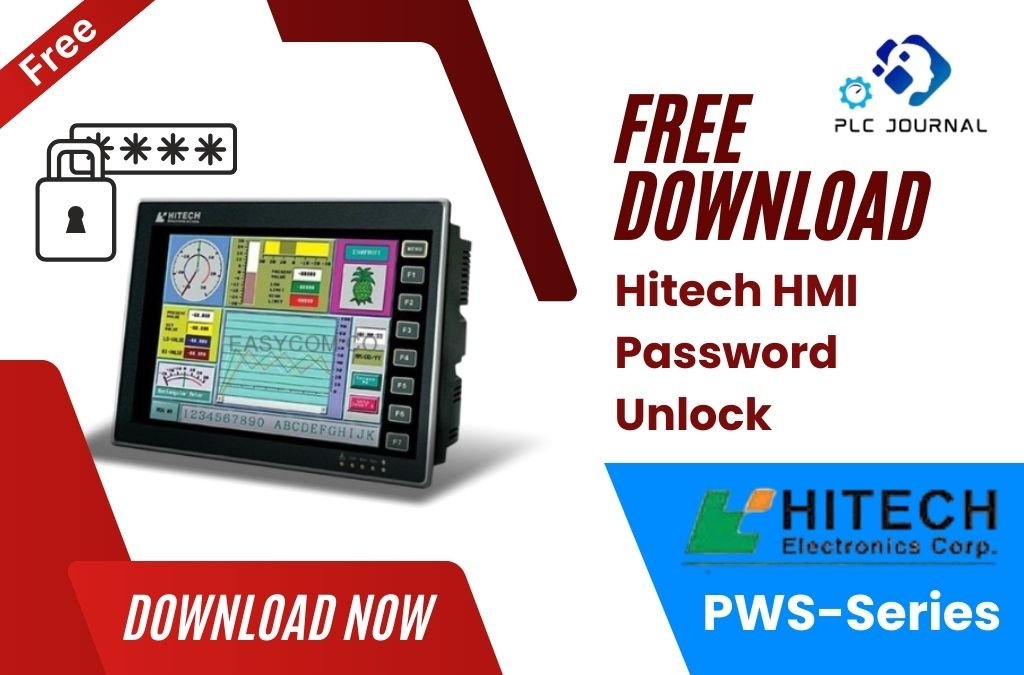 Unlock Hitech HMI Password PWS-Series with Free Software