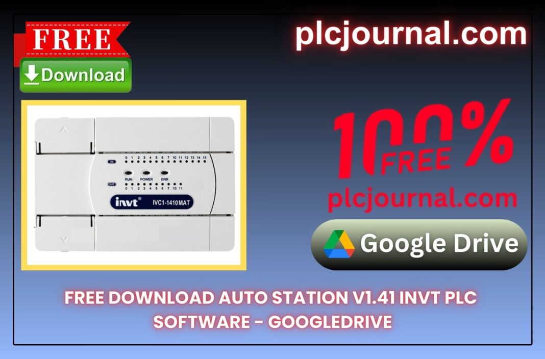 Auto Station V1.41 INVT PLC Software Free Click to Download