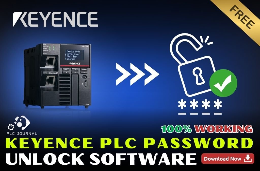 keyence plc password unlock software