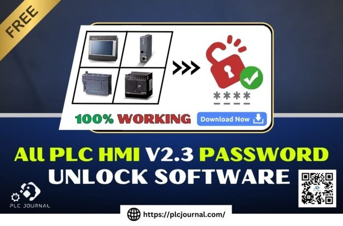 All PLC and HMI Password Unlock tool v2.3