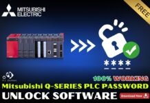 Mitsubishi Q Series PLC Password Unlock Tool - 2024