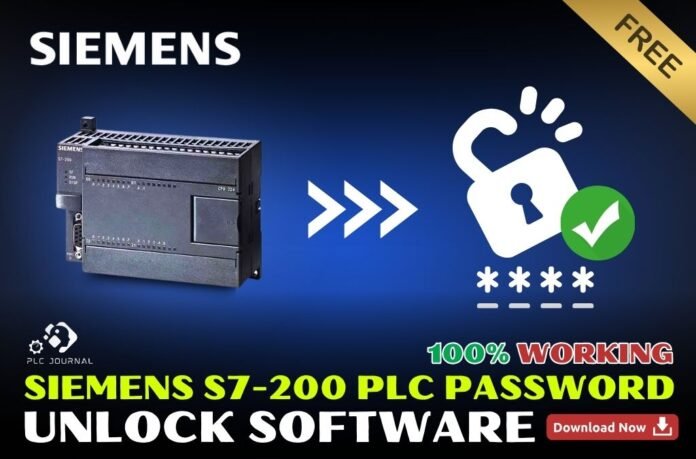 Siemens S7-200 Password Unlock free Download